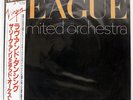 LEAGUE UNLIMITED ORCHESTRA LOVE AND DANCING VIRGIN VIP6998 JAPAN OBI VINYL LP