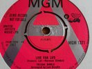 60's Pop Demo 45   -  Trisha Noble  -  Live For Life   -  UK MGM  -  EXC