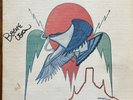 Eagles On The Border vinyl signed by Bernie Leadon - Asylum 7E 1004