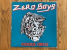 Zero Boys Vicious Circle LP Blue Vinyl Toxic Shock 1987 Toxic Reasons Effigies