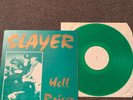 SLAYER LP HELL RAISER RARE 1989 GREEN VINYL NM MEGADETH