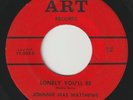 JOHNNIE MAE MATTHEWS Lonely You'll Be / Cut Me ART detroit northern soul 45 hear