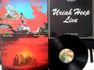 URIAH HEEP Magicians Birthday;Sweet Freedom;Live 3 ORIGINAL MERCURY VINYL LP LOT