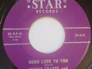 Rare Doo Wop 45 - Buddy Sharpe and the Shakers - Good Luck To You / Toothache