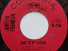45 SOUL / ARETHA FRANKLIN / ONE STEP AHEAD / COLUMBIA / LISTEN
