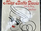 Miss Bette Davis Autographed Record Album EMI Records  1976