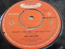 JOE MELSON..WHAT'S THE USE..SUPERB RARE UK 1ST ISSUE POLYDOR No NH 66959