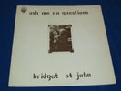 BRIDGET St. JOHN / Ask Me No Questions UK 1st PRESS LP 1969 CLASSIC PSYCH FOLK