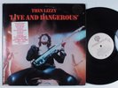 THIN LIZZY Live And Dangerous WARNER BROS 2XLP VG++/VG+ promo gatefold t