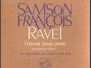 3LP Box RAVEL Complete Piano Works SAMSON FRANCOIS EMI CVC-2054 FR1 S/C Stereo