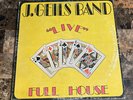 The J. Geils Band - “Live” Full House - SD 7241 - Vinyl LP + Rare Promo Poster