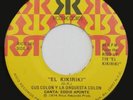 GUS COLON Y LA ORQUESTA COLON El Kikiriki/Se Me Salio RICO RECORDS 341 Vinyl 45