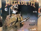 Megadeth So Far So Good So What Vintage Vinyl Record 1988 NM Sticker RARE