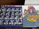 THE BEATLES HARD DAYS NIGHT AND YELLOW SUBMARINE UK PRESSINGS
