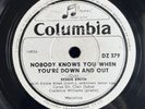78 RPM  BESSIE SMITH - Baby doll - COLUMBIA DZ 379 - French press