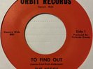 Garage 45 THE KEGGS To Find Out ORBIT Girl RE HEAR