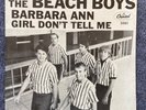 Beach Boys - Barbara Ann 1965 RARE 7” Picture Sleeve Excellent Condition