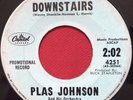 PLAS JOHNSON DOWNSTAIRS/THE LOOP (1959) RARE R&B MOD POPCORN INSTRO 45 LISTEN