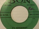 Rockabilly 45 THE BLUE ECHOES It's Witchcraft BON MUSIQUE Debbie HEAR
