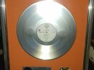 ZZtop Eliminator Collage Platinum Plated  Record  1983  Bild gerahmt