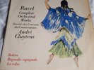 CLUYTENS RAVEL COMPLETE ORCHESTRAL WORKS VOL 2 RED LABEL SAX 2477 STEREO EX+