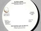 ELTON JOHN(11 45 SINGLES)PHILADELPHIA FREEDOM  +10 Mca/Geffen unplayed Near Mint