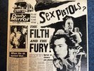 SEX PISTOLS - The Filth And The Fury SMILIN' EARS VINYL LP (1978) EX/VG+