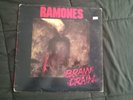 The Ramones Brain Drain Vinyl LP Record Original US Pressing Rock Punk G/VG+