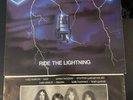 metallica ride the lightning lp 1984MRI 769