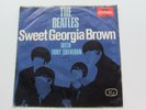 THE BEATLES   ORIG 1964   GERMAN  45  SWEET GEORGIA BROWN    SKINNY MINNY