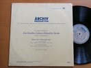 ARCHIV 14186 Bach Solo Cello Suite Nr. 1 & 2 Pierre Fournier Gatefold NM/VG