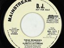 70s Soul 45 - Almeta Lattimore - These Memories - Mainstream - mp3 - promo