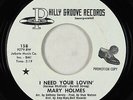 Crossover Soul 45 - Mary Holmes - I Need Your Lovin' - Philly Groove - VG++ mp3