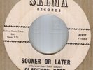 CLARENCE REED**SOONER OR LATER**SOUL**THE SELMA LABEL**LISTEN TO IT