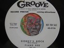 HEAR Piano Red 45 Gordy's Rock / Red's Blues GROOVE R&B jump EX