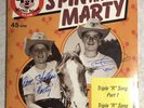 RARE SIGNED WALT DISNEY MICKEY MOUSE CLUB SPIN AND MARTY 45RPM 7