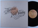 NEIL YOUNG Harvest REPRISE LP VG+ textured gatefold with lyric poster u