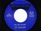 Modern Soul 45 - J.P. Rodgers - All My Lovin' - Inculcation - VG++ mp3