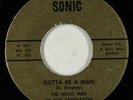 Northern Soul Garage 45 - Music Men Of Our Generation - Gotta Be A Man - Sonic