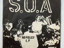 Rare Punk S.O.A. SOA No Policy DISCHORD #2 7