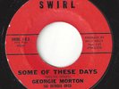 GEORGIE MORTON Some Of These Days/My Mammy Swirl 103 ROCKER 1961 45RPM