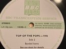 Top Of The Pops 1193 BBC Transcription LP Record U2 Pink Floyd Housemartins