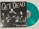 Get Dead - Bad News Green Translucent Color Vinyl LP 2013 Fat Wreck Chords NOFX