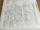 simple minds real life vinyl Korea Promo Album Rare