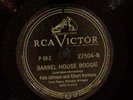 PETE JOHNSON ALBERT AMMONS CUTTIN THE BOOGIE / BARREL HOUSE BOOGIE  78RPM 165-94