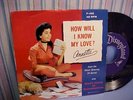Annette - NM VINYL & EX PIC SLEEVE & EX AUDIO - How Will I Know My Love (1958)