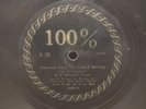 78 RPM - W. R. Reinhart, 100% K-35/36 (KKK Record)