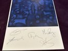 Progressive rock / Marillion: 'Holidays in Eden' 2022 fully signed x 5 art card
