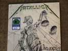 METALLICA AND JUSTICE FOR ALL GREEN VINYL HEAVY METAL ROCK VINYL RECORD MINT