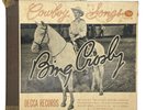 Bing Crosby Cowboy Songs 1946 Decca 4 Record Set 78RPM Volume 1 Complete VG+